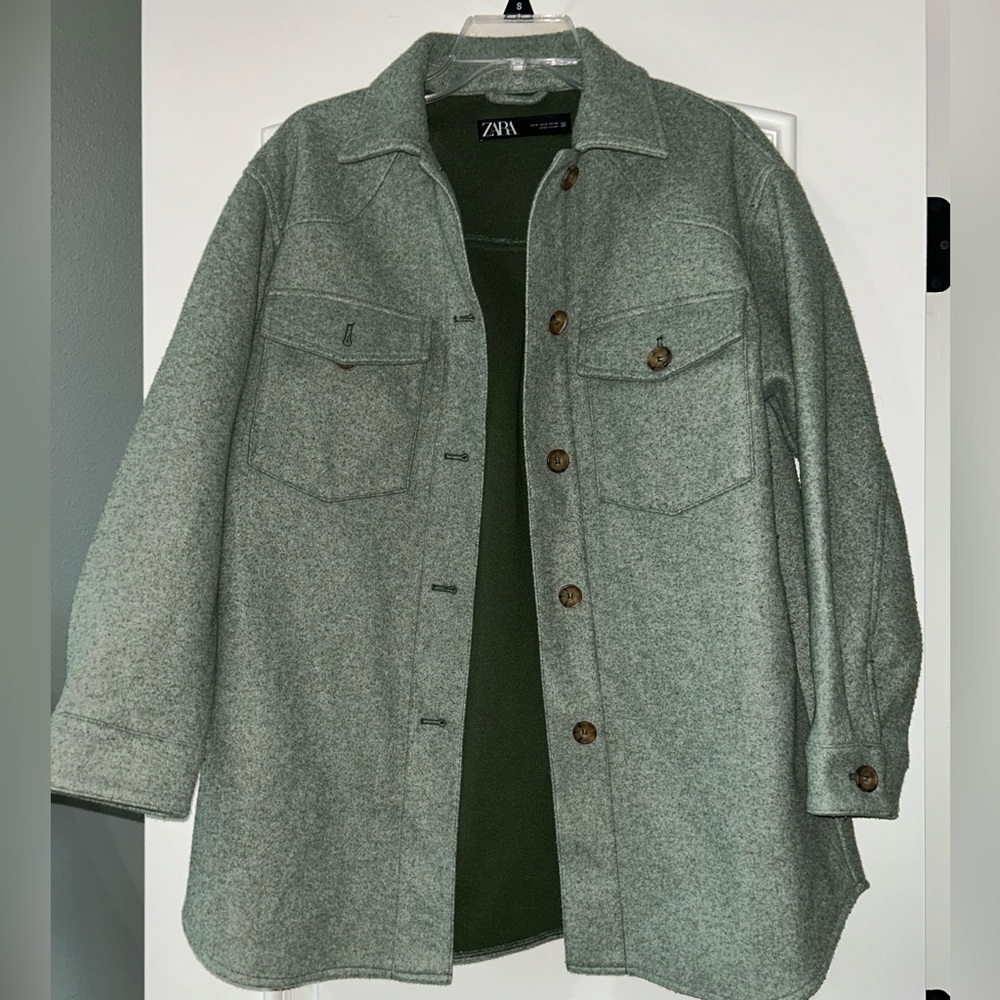 ZARA GREEN Jacket